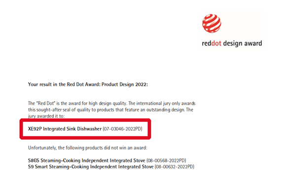 亿田摘获国际大奖 图片